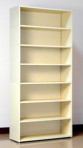 7 Tier, 36″ Wide, Legal Size, Laminate Wood Open Shelf File Cabinet