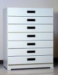 7 Drawer, 8000 Series Cabinet for 6″ x 9″ Non-Hanging Files – Folkstone Gray Finish