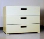 3 Drawer, 8000 Series Drawer Cabinet for 12″ x 9″ Hanging Files – Almond