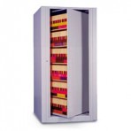 6 Shelf Datum EZ2Â® Rotary Action File Cabinet – Starter Unit