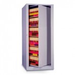 6 Shelf Datum EZ2Â® Rotary Action File Cabinet – Add-On Unit