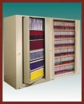 6 Shelf Auroraâ„¢ Times-2 Speed FilesÂ® from Richards-Wilcox – Rotary File Cabinet Add-On Unit
