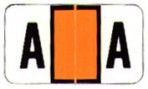 Item# 63-8245  Individual Jeter Match Alpha Labels – rolls