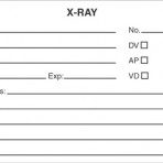 Item# V-AN417  ‘X-Ray Name’ Label