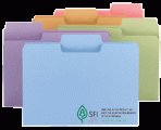 Item# 11961  Recycled Top Tab SuperTabÂ® Assorted Pastel – Letter