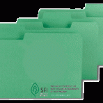 Item# 11985  Recycled Top Tab SuperTabÂ® Green Folder