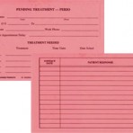 Item# 50-0255  Pending Treatment Cards-Perio