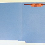 Item# 63-0078-1  14 pt. Colored File Folder With One Heat-Bonded Fastener