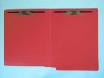 Item# 63-0078-2  14 pt. Colored File Folders With Two Heat-Bonded Fasteners