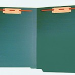 Item# 63-0079-2  Linen Finish Colored File Folders With Two Fasteners
