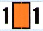 Item# 63-8247  Individual Jeter Match Numeric Labels – rolls