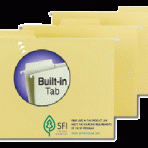 Item# 64097  Recycled Yellow FasTabÂ® Hanging Folder
