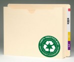 Item# 76510  Recycled End Tab Expanding File Jacket