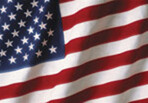 Item# RC106  American Flag Postcard