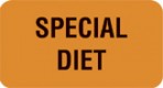 Item# V-AN223  ‘Special Diet’ Label