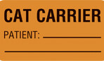 Item# V-AN281  ‘Cat Carrier’ Label