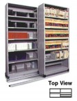 Item# 30-4750  2/1 Bi-File Lateral Track System with 36″ Cabinets