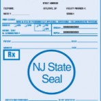 Item# PC42-NJ2  NJ Tamper Resistant Prescription Pads