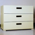 3 Drawer, 8000 Series Drawer Cabinet for 9″ x 12″ Non-Hanging Files – Almond Finish