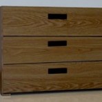 3 Drawer, 8000 Series Drawer Cabinet for 12″ x 9″ Hanging Files – English Oak Finish