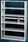 Starter 36″ wide 5 Tier Tennsco Four Post X-Ray Size Metal Shelving