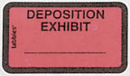 Item# 58095  Deposition Exhibit Label