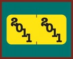 Item# 0411YBK  Jeter Match 2011 Year Labels, ringbook pkg.