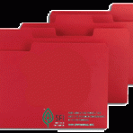 Item# 11983  Recycled Top Tab SuperTabÂ® Red Folder