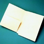 Item# 63-0520  Manila Pocket Folder with Half Pocket