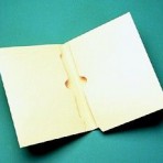 Item# 63-0570  Manila Double Pocket Folder with Full & X-Ray Sized Pockets