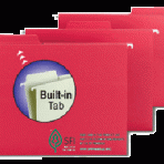 Item# 64096  Recycled Red FasTabÂ® Hanging Folder
