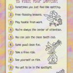 Item# RC104  Top Ten Reasons To Visit Your Dentist