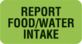 Item# V-37233T  ‘Report Food/Water Intake’