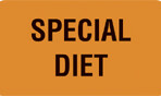 Item# V-AN223  ‘Special Diet’ Label