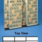 Item# 30-3804  Bi-Slider Lateral Track System for 36″ Cabinets