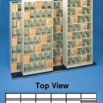 Item# 30-3816  Bi-Slider Lateral Track System for 36″ Cabinets