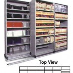 Item# 30-4758  6/5 Bi-File Lateral Track System with 36″ wide Cabinets
